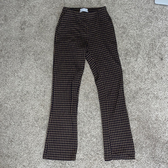 Urban Outfitters Pants - Urban Outfitters flare plaid pants